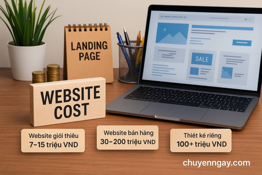 Chi Phí Xây Dựng Website